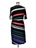 Jones Studio Stripes Black Casual Dress Size XL (estimated) - photo 2