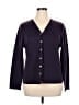 Sag Harbor Purple Cardigan Size 1X - photo 1