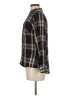 Krazy Kat 100% Rayon Plaid Black Long Sleeve Button-Down Shirt Size M (petite) - photo 5
