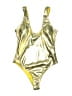 Unbranded Metallic Gold One Piece Swimsuit Size S - photo 1