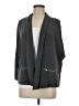 Crazy Line 100% Polyester Gray Cardigan Size 8 - photo 1