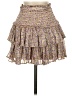 Reset 100% Polyester Paisley Purple Pink Casual Skirt Size S - photo 1