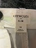 Crewcuts Outlet Solid Green Ivory Khakis Size 12 - photo 3