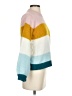 Topshop Color Block Yellow Pullover Sweater Size 4 - photo 4