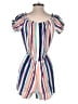 Kingston Grey 100% Rayon Stripes Blue Romper Size M - photo 2