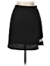 Shein Solid Black Casual Skirt Size 4 - photo 1