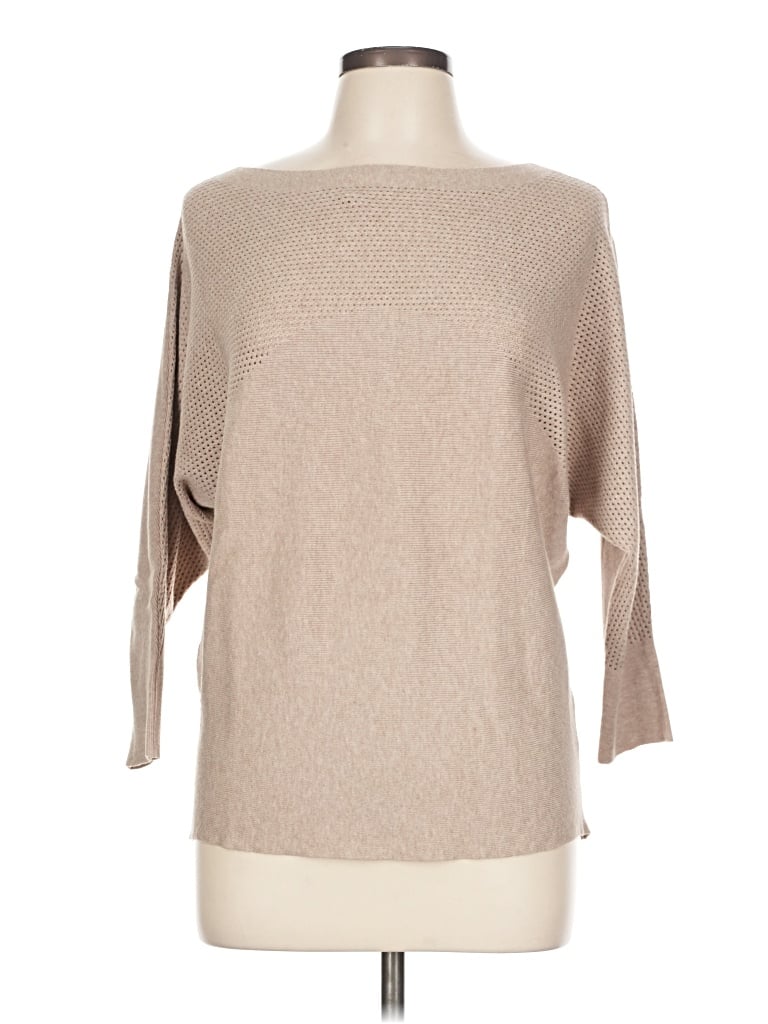 Pre-owned Vila Milano Pullover Sweater In Tan