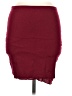 Lulus Solid Burgundy Formal Skirt Size M - photo 1