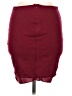 Lulus Solid Burgundy Formal Skirt Size M - photo 2
