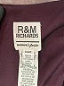 R&M Richards Black Cocktail Dress Size 18wp - photo 7
