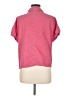 Stateside 100% Cotton Pink Short Sleeve Blouse Size M - photo 2