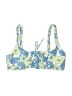 Unbranded Floral Blue Swimsuit Top Size XS - photo 1