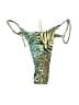 Unbranded Animal Print Green Tan Swimsuit Bottoms Size XS - photo 1