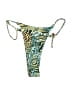 Unbranded Animal Print Green Tan Swimsuit Bottoms Size XS - photo 2