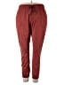 Scrubstar Solid Burgundy Casual Pants Size 2XL - photo 1
