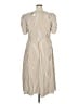 Danielle Bernstein Stripes Ivory Casual Dress Size 16W - photo 2