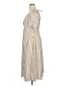 Danielle Bernstein Stripes Ivory Casual Dress Size 16W - photo 5