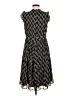 Ann Taylor 100% Polyester Black Casual Dress Size 8 (petite) - photo 2