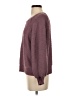 Umgee Solid Purple Pullover Sweater Size S - photo 5