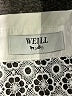 Weill 100% Polyester Ivory White Long Sleeve Blouse Size L - photo 7