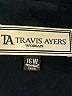 Travis Ayers 100% Polyester Black Blazer Size 16W - photo 6