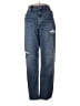 Old Navy Hearts Blue Jeans Size 6 (tall) - photo 1