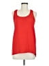 Soprano 100% Polyester Red Tank Top Size M - photo 1