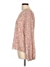 Shein 100% Polyester Pink Long Sleeve Blouse Size 12 - photo 5