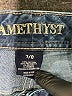 Amethyst Jeans Hearts Blue Jeans Size 7 - 8 - photo 7