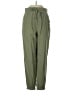 Unbranded Solid Green Casual Pants Size S - photo 1