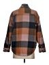 Assorted Brands 100% Cotton Plaid Brown Jacket Size XS - photo 2