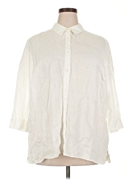 Coldwater Creek 3/4 Sleeve Button Down Shirt