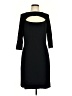 Metrostyle Solid Black Cocktail Dress Size 12 - photo 1