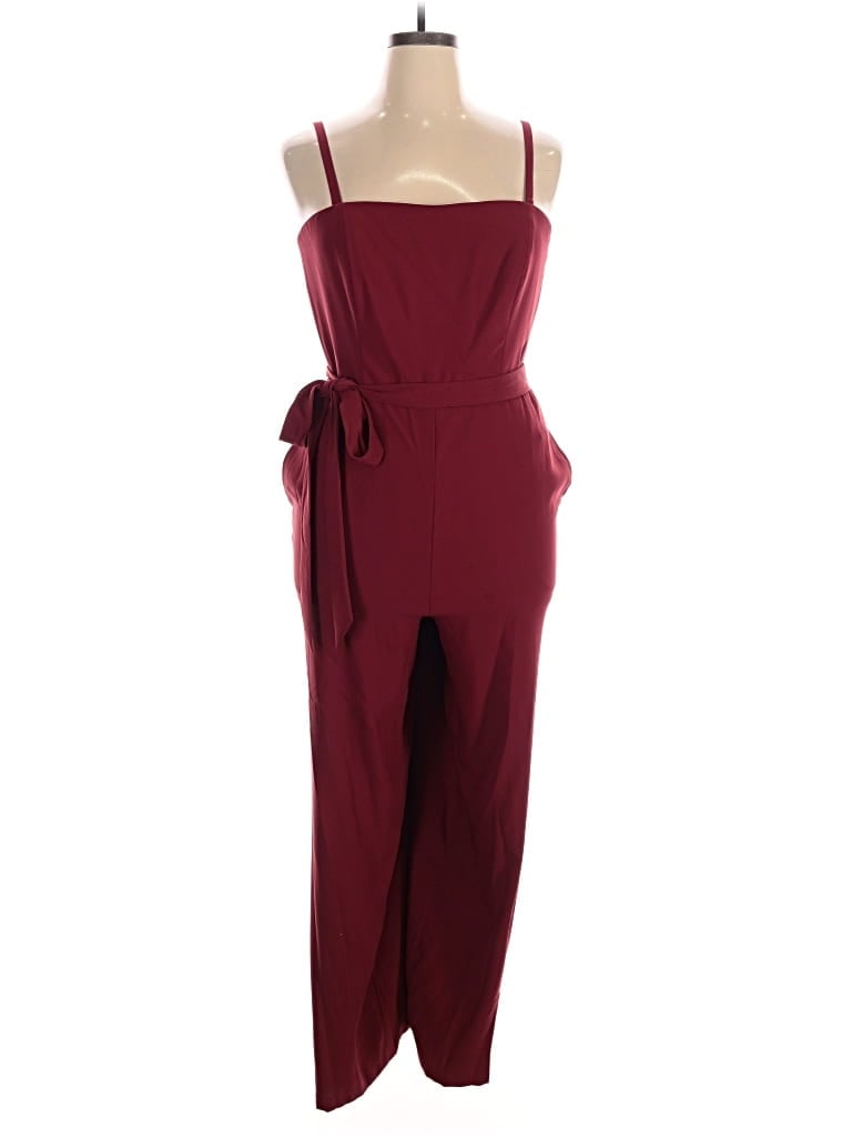 Dessy Collection Jumpsuit In Red