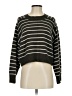 T Tahari Stripes Green Black Pullover Sweater Size S - photo 1