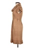 XOXO Solid Tan Casual Dress Size M - photo 5