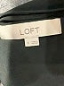 Ann Taylor LOFT 100% Polyester Solid Black Cocktail Dress Size 6 - photo 4