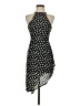 Aqua Polka Dots Black Cocktail Dress Size XS - photo 1