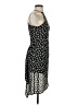 Aqua Polka Dots Black Cocktail Dress Size XS - photo 4
