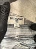 Billabong Stripes Ivory Gray Jacket Size 6 - photo 3