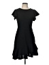 Unbranded Solid Black Cocktail Dress Size L - photo 1