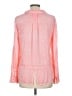Max Jeans 100% Rayon Pink Long Sleeve Blouse Size M - photo 2