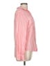 Max Jeans 100% Rayon Pink Long Sleeve Blouse Size M - photo 4