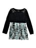 Justice 100% Polyester Stars Black Dress Size 8 - photo 1