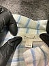 Be Cool 100% Rayon Stripes Ivory Long Sleeve Button-Down Shirt Size L - photo 7