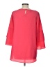 AGB Pink 3/4 Sleeve Blouse Size L - photo 2