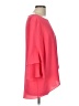 AGB Pink 3/4 Sleeve Blouse Size L - photo 4