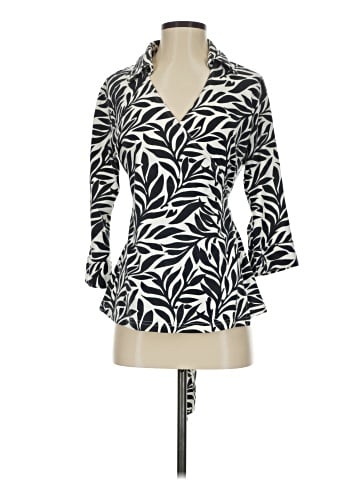 J. Peterman 3/4 Sleeve Blouse (view 1)