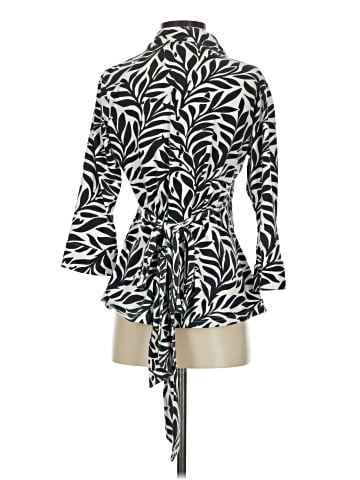 J. Peterman 3/4 Sleeve Blouse (view 2)