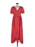 Shein 100% Polyester Red Casual Dress Size 6 - photo 1
